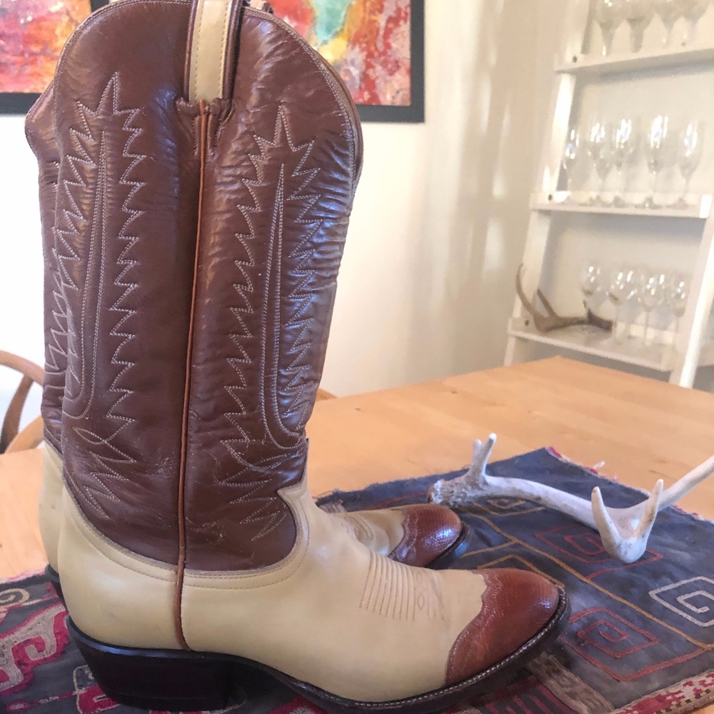 Tony Lama Vintage Black Label Western Boot